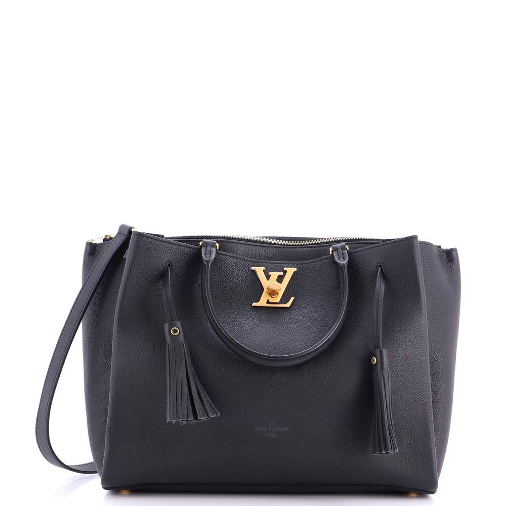 Louis Vuitton Lockmeto Handbag Leather #243458L24B
